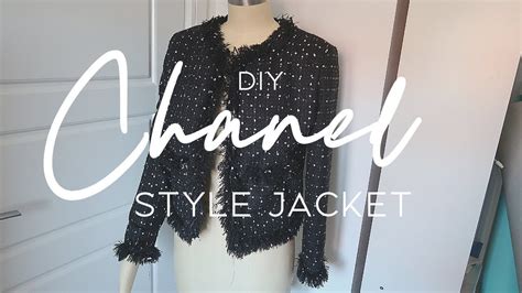 chanel jacket binding|Chanel jacket diy.